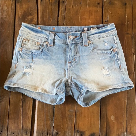 Miss Me Pants - Miss Me Jean shorts 28